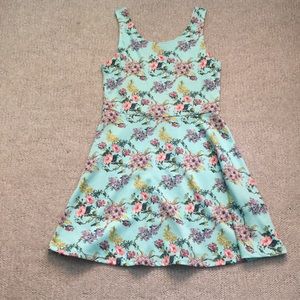 Blue floral dress  • BOGO FREE